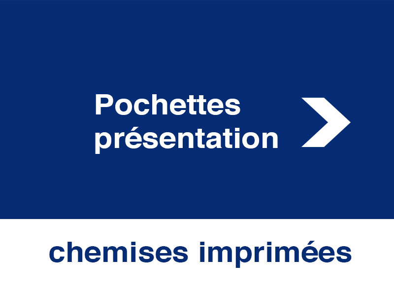 Pochettes présentation