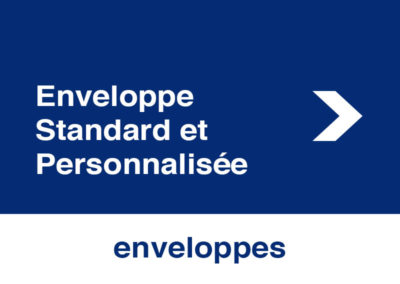 Enveloppe Standard et Personnalisée