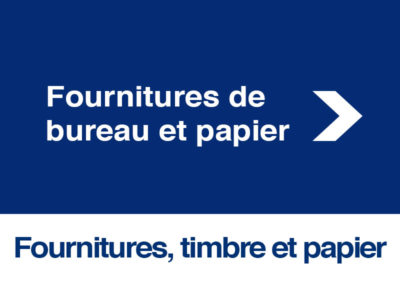 Fourniture de bureau et papier