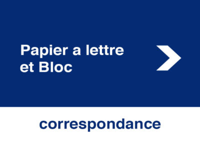 Papier a lettre et Bloc