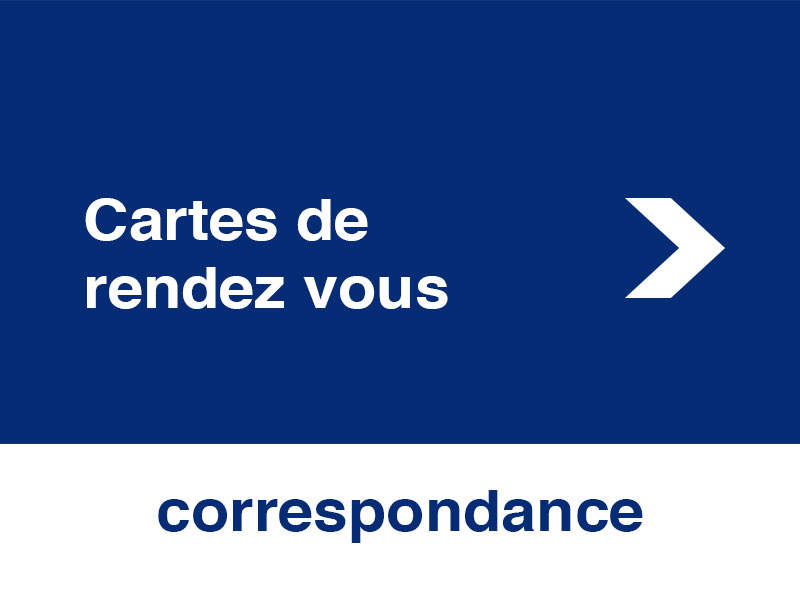 Carte de rendez vous