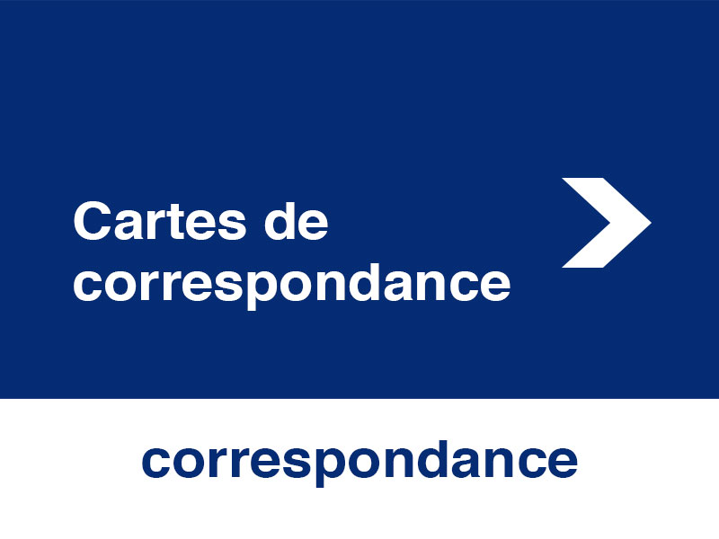 Carte de correspondance